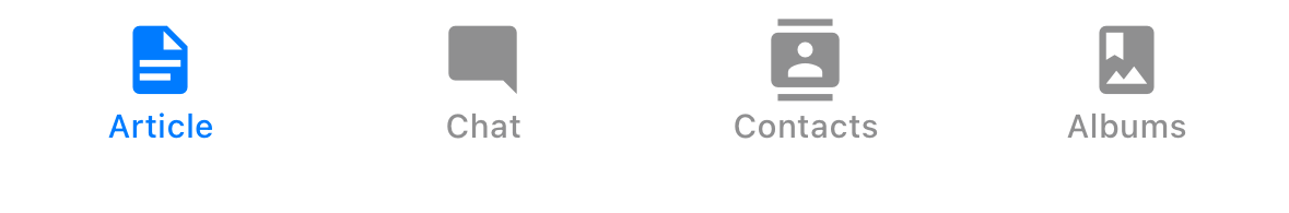 标签栏标签位置 - 下面